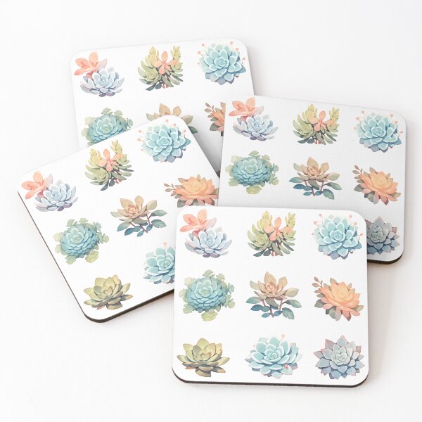 Item preview, Colorful Succulents Sticker designed and sold by BouquetlikeLove.
