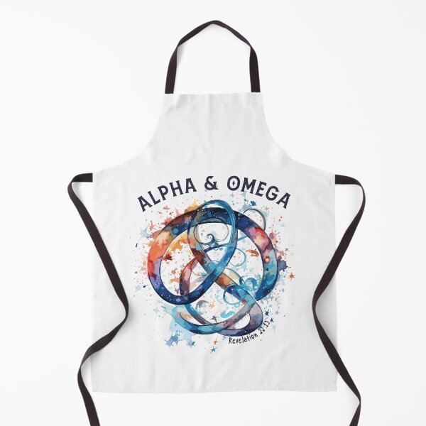 Item preview, Alpha And Omega Bible Verse designed and sold by CosyTeal.