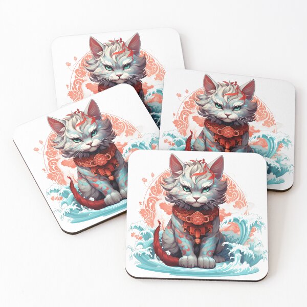 Item preview, Imperial Harmony: The Guardian Cat of Sacred Waters designed and sold by ObjCrea123.