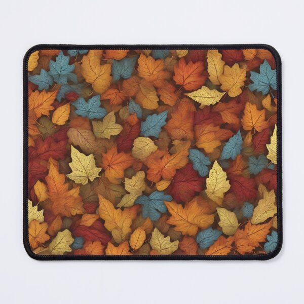 Item preview, Colorful Magical Autumn Leaf Pattern designed and sold by DigiDreamyArt.
