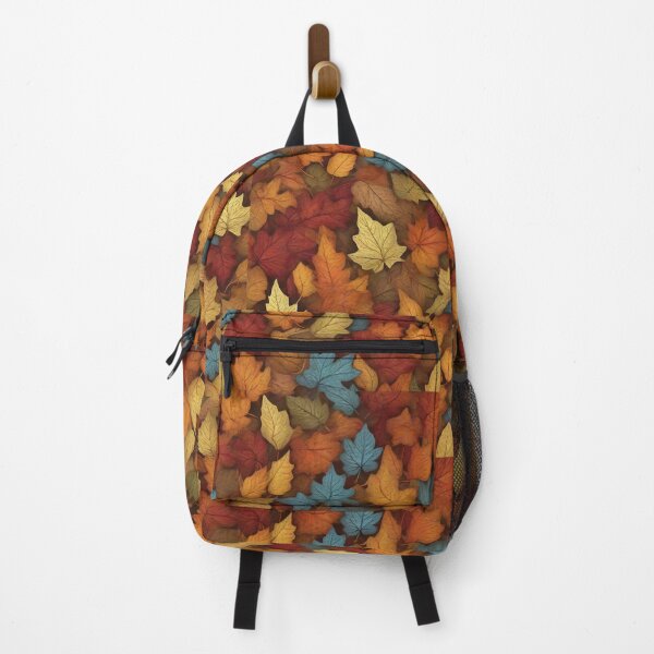 Item preview, Colorful Magical Autumn Leaf Pattern designed and sold by DigiDreamyArt.