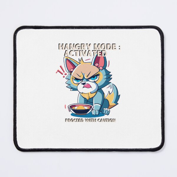 Item preview, Hangry mode : activated proceed with caution, funny gift for food lovers. designed and sold by Suhy.