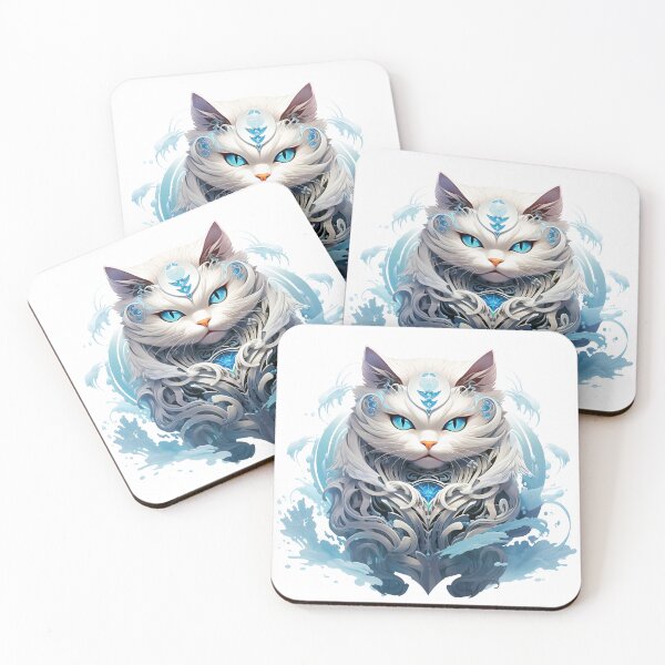 Item preview, Heart of the Ocean: The Mystic Cat of Azure Abyss designed and sold by ObjCrea123.