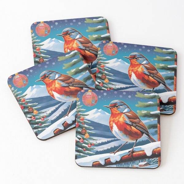 Item preview, Robin Redbreast 03 - Vibrant Red Robin designed and sold by Artekinium.