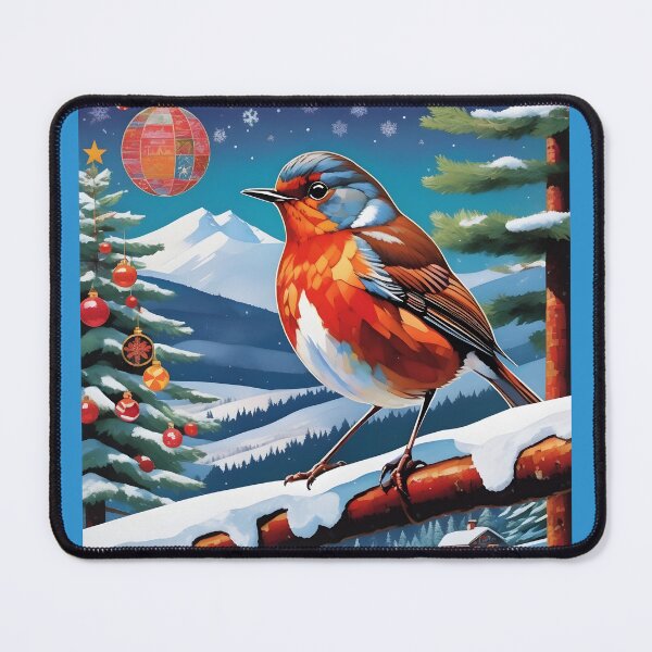 Item preview, Robin Redbreast 03 - Vibrant Red Robin designed and sold by Artekinium.