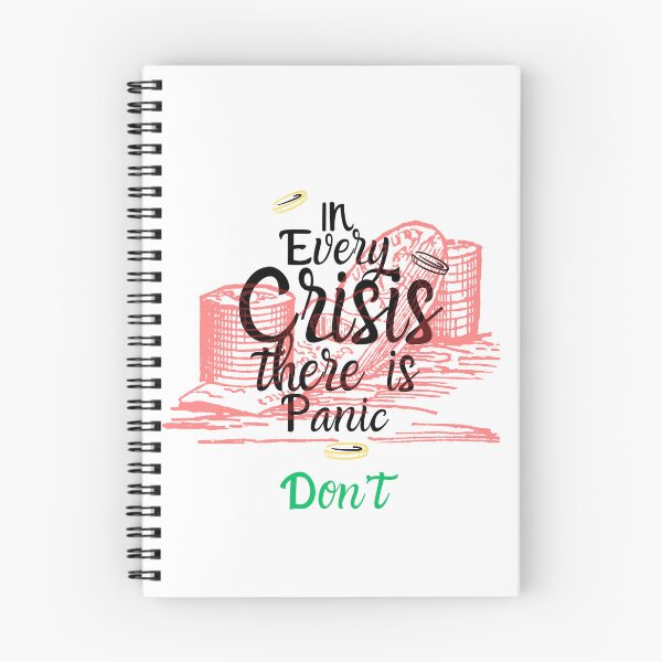 Item preview, Stay Calm in Crisis - Trader's Wisdom designed and sold by LittleSitrius.