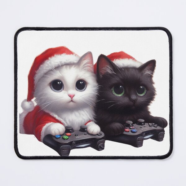 Item preview, santa  cute cats  designed and sold by KateBlakeO.