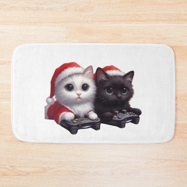 Item preview, santa  cute cats  designed and sold by KateBlakeO.