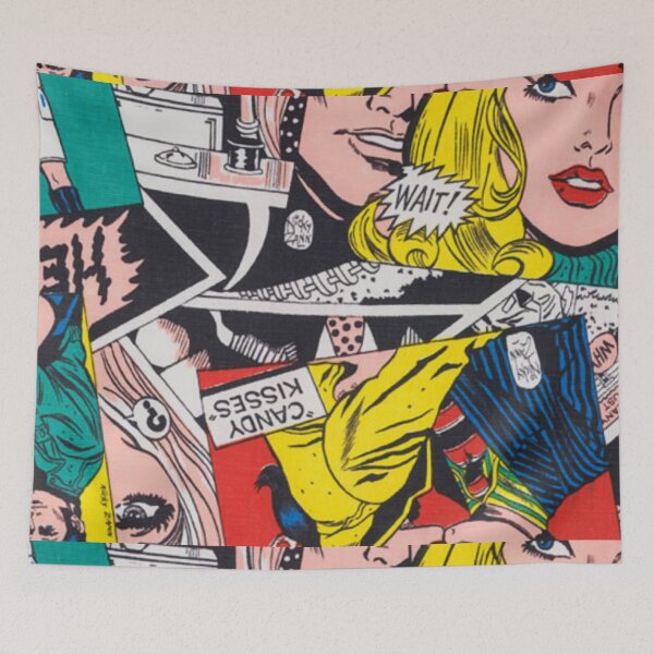 Item preview, Pop Art Paintings - Comics pop art designed and sold by HobertShoop.