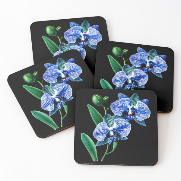 Item preview, Beautiful Blue Phalaenopsis Orchid  designed and sold by LanaGustavsson.
