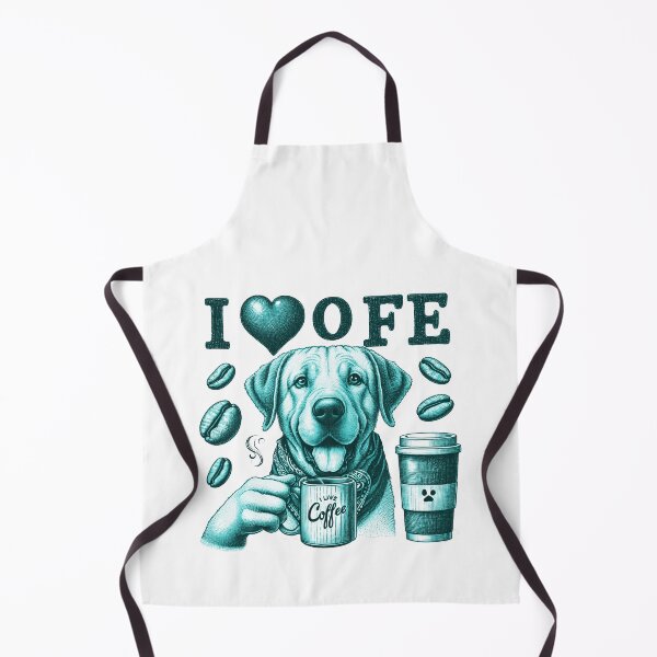 Item preview, This cute dog loves coffee. designed and sold by fotoryum.