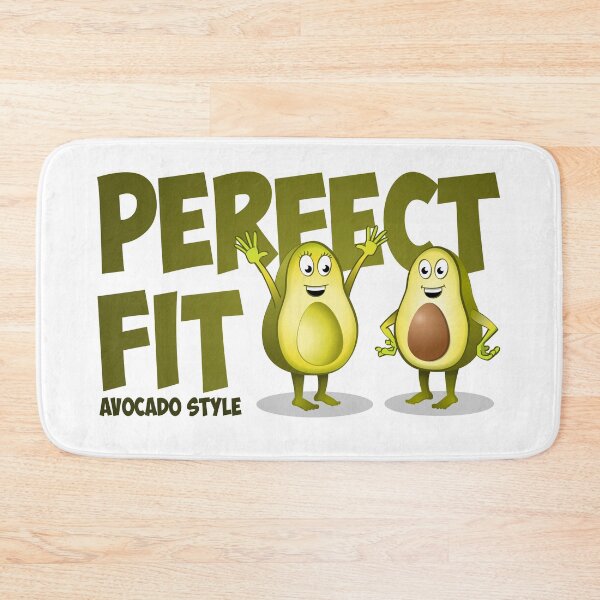 Item preview, Perfect fit avocado style. Illustration of two avocado’s  designed and sold by Stef Ringoot, cartoons and illustrations.