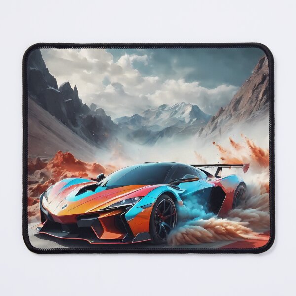 Item preview, Surreal Speed: Digital Art That Turns Cars into Color Specters Among Fantastic Clouds. designed and sold by Artedig.