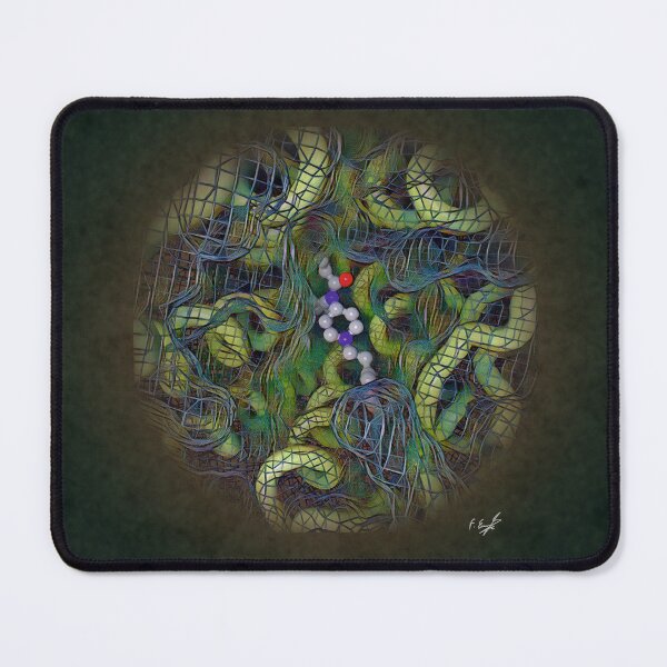 Item preview, Fentanyl bound to opioid receptor designed and sold by Francisco J. Enguita.