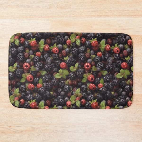 Item preview, Delicious Blackberry Pattern designed and sold by DigiDreamyArt.