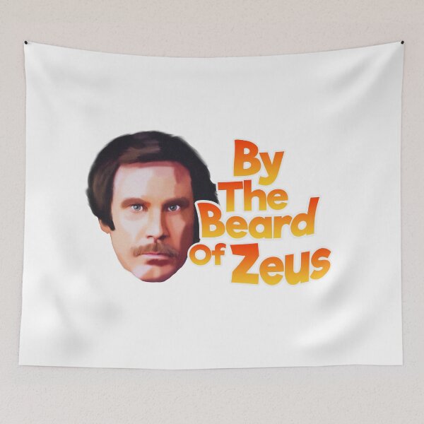 Item preview, By the beard of Zeus Funny quote designed and sold by therustyart.