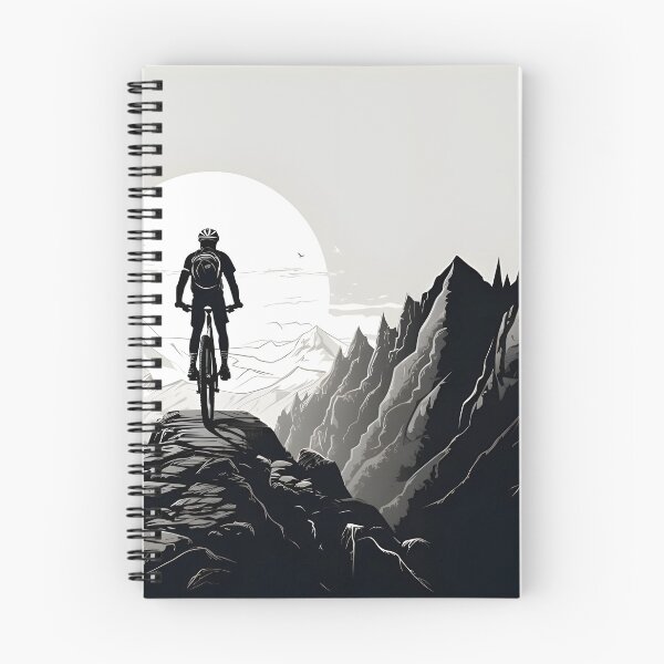 Item preview, Great MTB adventure sunrise WIDE designed and sold by HappyStickBike.