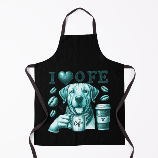Item preview, This cute dog loves coffee. designed and sold by fotoryum.