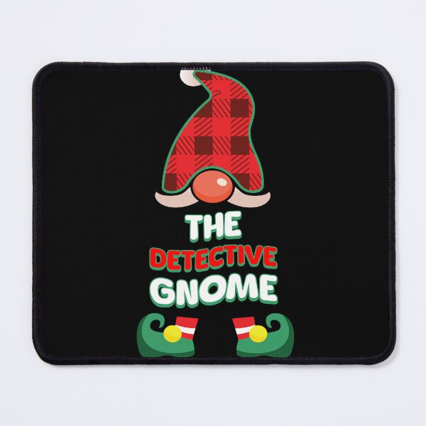 Item preview, The Detective Gnome: Buffalo Plaid family Matching Christmas Gift designed and sold by NexaArts.