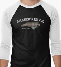 Fraser's Ridge North Carolina Men's Baseball ¾ T-Shirt