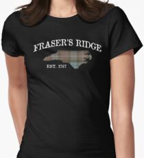 Fraser's Ridge North Carolina Fitted T-Shirt