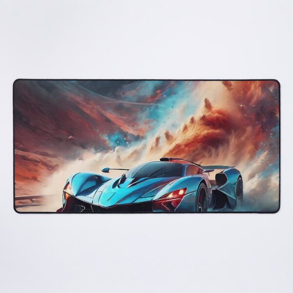 Item preview, Digital Journey: Modern Cars that Cruise Seas of Digitally Colored Clouds. designed and sold by Artedig.