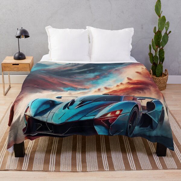 Item preview, Digital Journey: Modern Cars that Cruise Seas of Digitally Colored Clouds. designed and sold by Artedig.