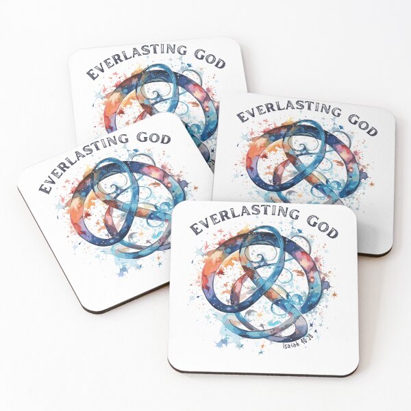 Item preview, Alpha And Omega Everlasting God Bible Verse designed and sold by CosyTeal.