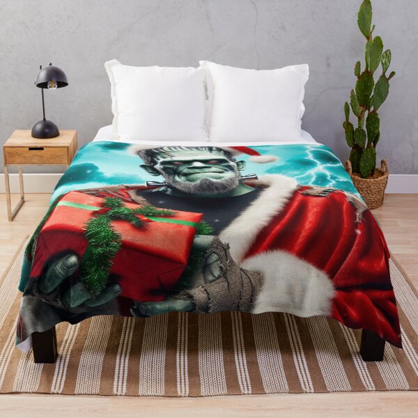 Item preview, FRANKY GOES ALL OUT FOR XMAS designed and sold by SCOTTYBOYART.