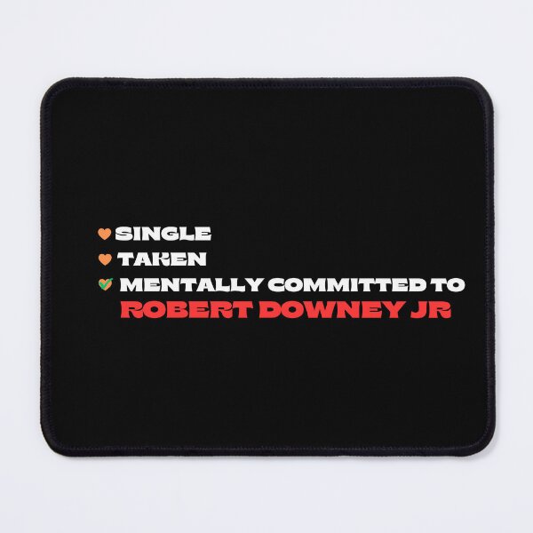 Item preview, Mentally Committed To Robert Downey Jr designed and sold by Itsheartshop.