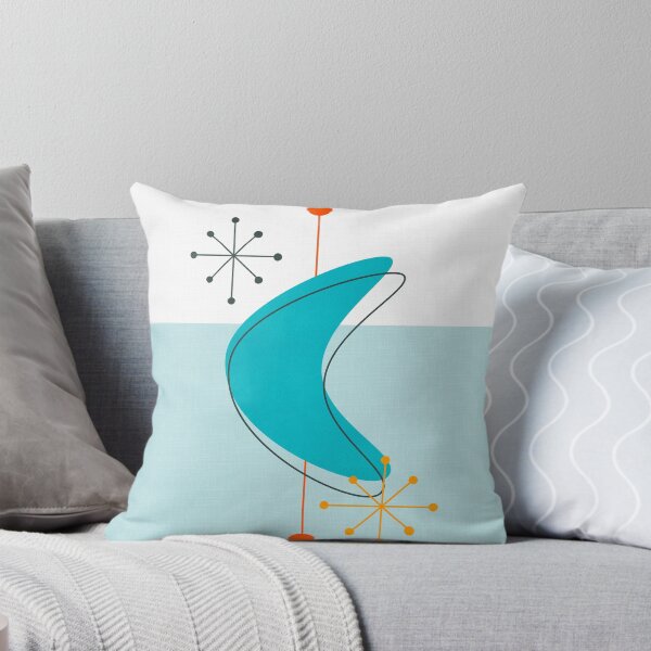 Item preview, Retro Mid Century Atomic Space Age 22 Blue designed and sold by trdstudio.