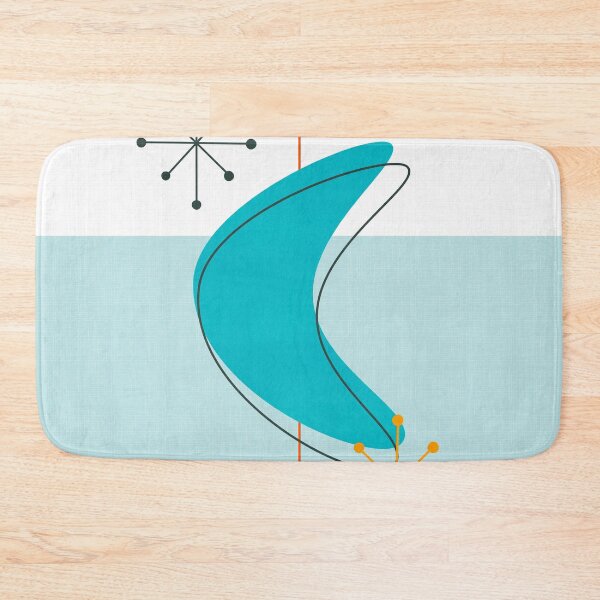 Item preview, Retro Mid Century Atomic Space Age 22 Blue designed and sold by trdstudio.