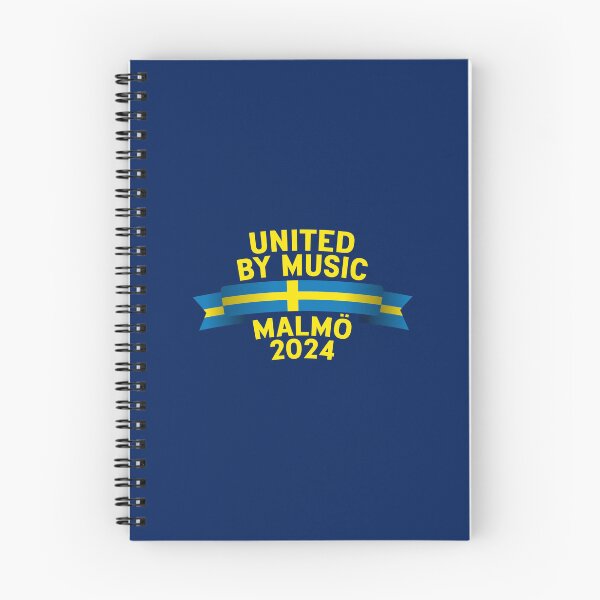 Item preview, United By Music - Eurovision 2024 Malmö Sweden designed and sold by Vision-Tees.