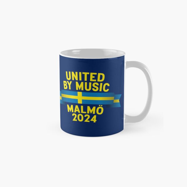 Item preview, United By Music - Eurovision 2024 Malmö Sweden designed and sold by Vision-Tees.