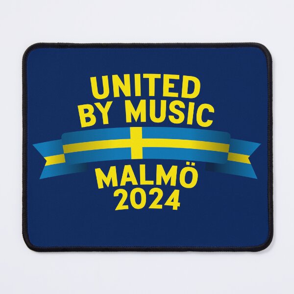 Item preview, United By Music - Eurovision 2024 Malmö Sweden designed and sold by Vision-Tees.