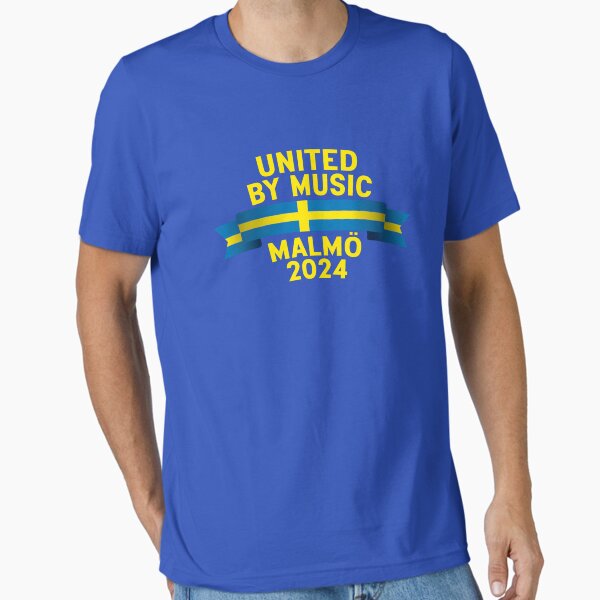 Item preview, United By Music - Eurovision 2024 Malmö Sweden designed and sold by Vision-Tees.