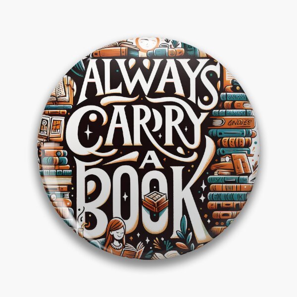 Item preview, Always Carry A Book designed and sold by KapuczeShop.
