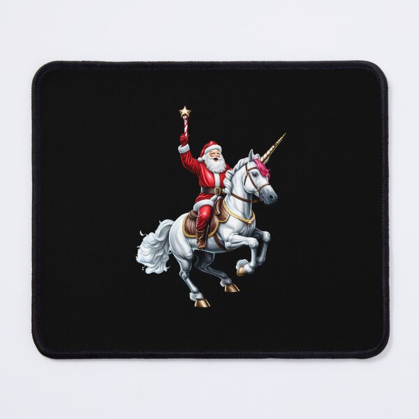 Item preview, Santa Riding Unicorn designed and sold by Itsheartshop.