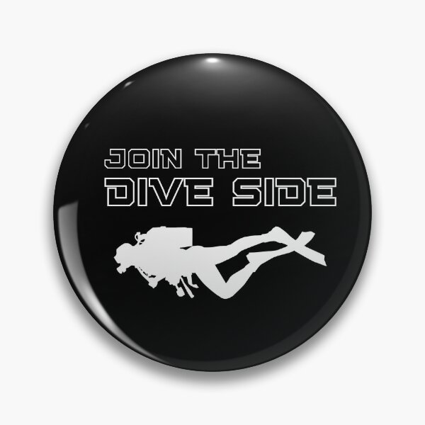 Item preview, join the dive side, simple graphics for diving addict designed and sold by in-leggings.