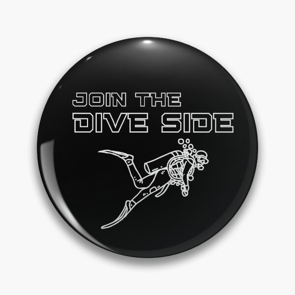 Item preview, join the dive side, simple graphics for diving addict designed and sold by in-leggings.