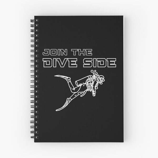 Item preview, join the dive side, simple graphics for diving addict designed and sold by in-leggings.