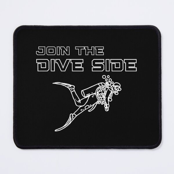 Item preview, join the dive side, simple graphics for diving addict designed and sold by in-leggings.