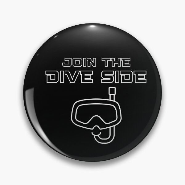 Item preview, join the dive side, simple graphics for diving addict designed and sold by in-leggings.