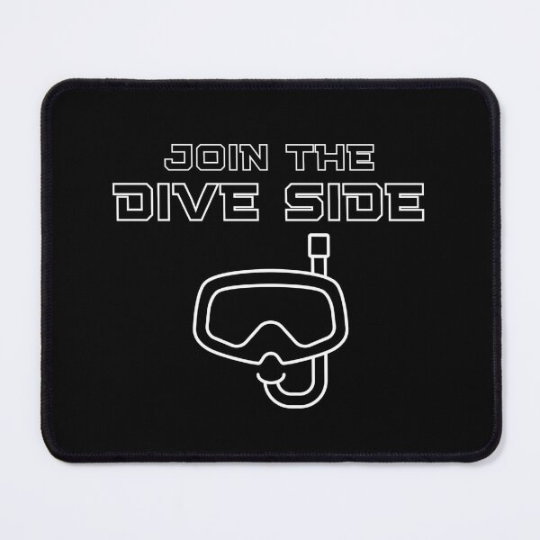 Item preview, join the dive side, simple graphics for diving addict designed and sold by in-leggings.