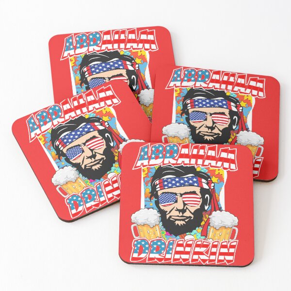 Item preview, Abraham Lincoln Drinkin' designed and sold by Buckwig.
