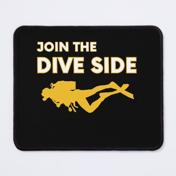Item preview, join the dive side, funny graphics for diving addict designed and sold by in-leggings.