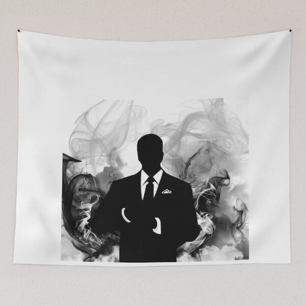 Item preview, Smokey Silhouette Man designed and sold by 86248Diamond.