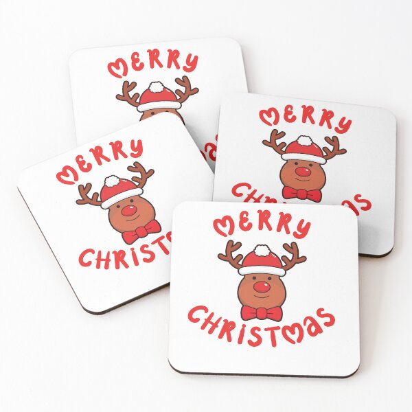 Item preview, Merry Christmas - The Elf Reindeer Christmas Crew designed and sold by UntamedThreads.