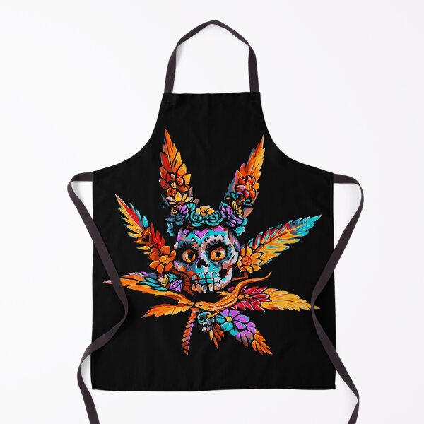 Item preview, ganja skull designed and sold by ZEWAoner.