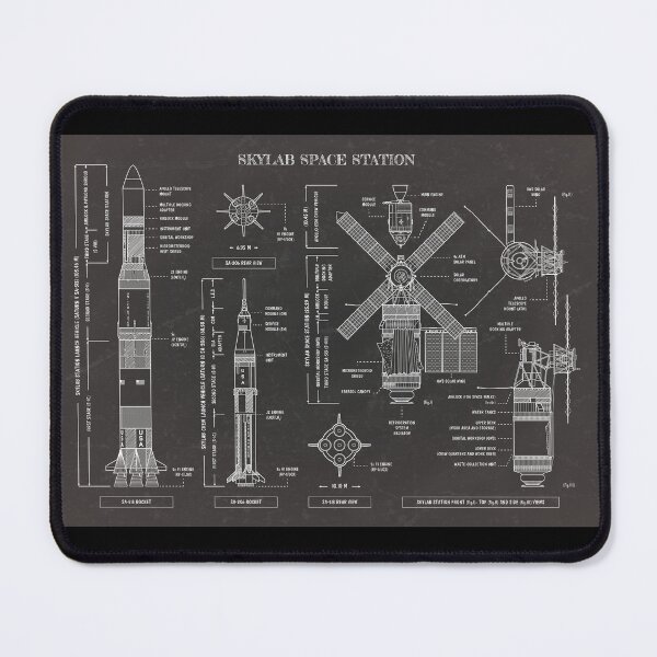 Item preview, Skylab Space Station (Blackboard) designed and sold by BGALAXY.